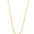 Anti tarnish square cut cz pendant necklace chain