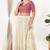 Women's silk padded back open elbow sleeves saree blouse
