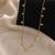 Anti tarnish stainless steel charm necklace chain