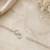 Silver plated baguette cz kamarbandh waist chain