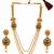 Gold plated layered heritage necklace set