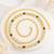 Multicolor gold plated cz adjustable kamarbandh waist chain