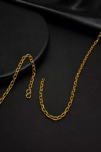 Multicolor gold plated cz adjustable kamarbandh waist chain