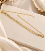 Gold plated cz adjustable kamarbandh waist belt
