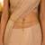 Gold plated cz teardrop design adjustable kamarbandh waist belt