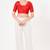 Women's tafeta silk padded front open elbow sleeves saree blouse