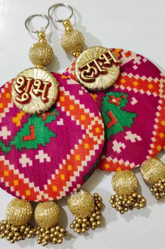 Handmade Hanging Traditional Design Decorative for Home Wall Decor Festive Decoration (Pack of 2)