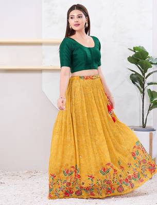 Women's dupion silk padded front open elbow sleeves saree blouse 5