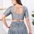Women's dupion silk padded front open elbow sleeves saree blouse