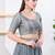 Women's dupion silk padded front open elbow sleeves saree blouse