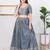 Women's dupion silk padded front open elbow sleeves saree blouse