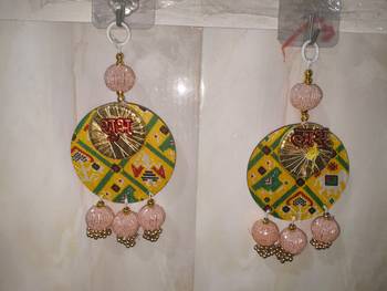 Handmade Hanging Traditional Design Decorative for Home Wall Decor Festive Decoration (Pack of 2) 3