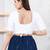 Women's dupion silk padded front open elbow sleeves saree blouse