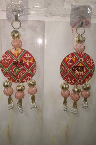 Handmade Traditional Design Decorative for Home Wall Decor Festive Decoration (Pack of 2)