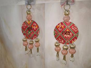 Handmade Traditional Design Decorative for Home Wall Decor Festive Decoration (Pack of 2) 2