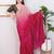 Women's brocade padded back open elbow sleeves saree blouse