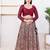 Women's gajii silk padded back open elbow sleeves saree blouse