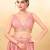 Women's jain silk padded back open sleeveless saree blouse