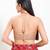 Women's shimmer padded back open sleeveless saree blouse
