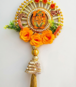 Shubh Labh Ganesh Ji Hanging Wall & Door Hanging Decoration Home Decor Occassion (Pack of 2)