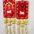 Lotus Cow Shubh Labh Hanging Toran for Main Door for Home Decor Hanging (Pack of 2)