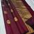 Maroon color art silk blend sarees with blouse