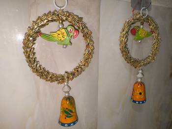 Decorative Wall & Door Hanging | Multi Decorative Toran for Home Entrance Wedding Decor (Pack of 2) 2