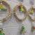 Gota Chakri Parrot String Wall Door Decoration for Home Décor Festival (Pack of 2)