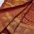 Maroon color art silk blend sarees with blouse