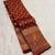 Maroon color art silk blend sarees with blouse