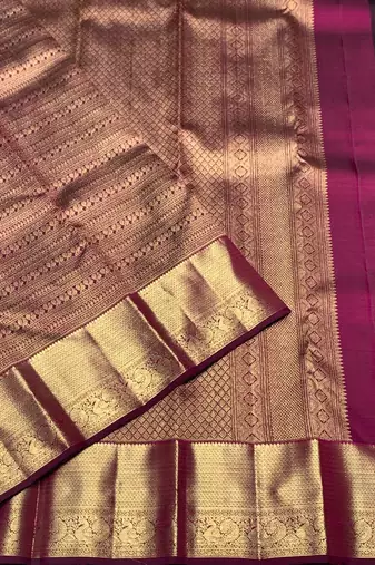 Wine color art silk blend sarees with blouse