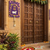 MDF Cow Shubh Labh Door Hanging Decor Hanging & Diwali Decor Door Hanging (Pack of 2) (Purple)