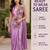 designer fendy silk blend embroidered ready to wear saree with stitched blouse