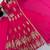 Fancy rani pink embroidered anarkali kurta pant dupatta set