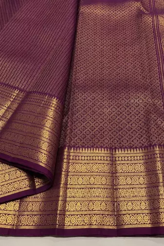 Wine color art silk blend sarees with blouse