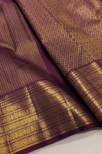 Wine color art silk blend sarees with blouse