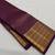 Wine color art silk blend sarees with blouse