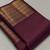 Wine color art silk blend sarees with blouse