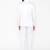 Men white solid single-breasted regular fit suit