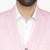 Men pink solid single-breasted regular fit party suit