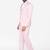 Men pink solid single-breasted regular fit party suit