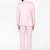Men pink solid single-breasted regular fit party suit