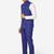 Men blue solid bandhgala formal two-piece suit