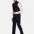 Men black solid bandhgala formal two-piece suit