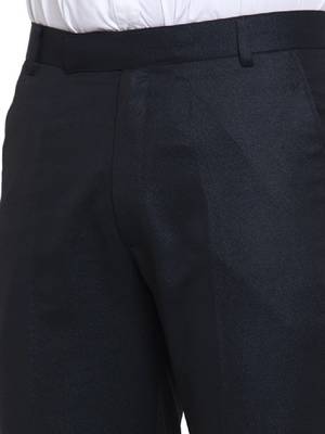 Men green tailored fit single-breasted two-piece suits suit 3