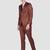 Men set of 3 bronze solid 3-peice suits