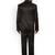 Men black single-breasted regular fit party suit