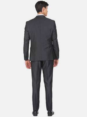 Men single-breasted reversible waistcoat three-piece suit 4