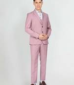 Men single-breasted three piece formal suit