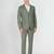 Men tailored single-breasted formal suits